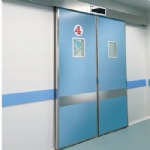Double Leaves Automatic Sliding Operating Room Hermetic Doors