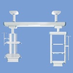 Ceiling Mount Medical Rail Type Pendant System for ICU